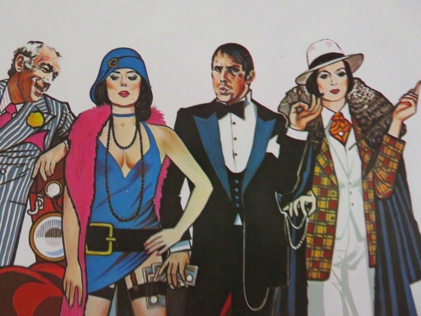 LES FANFARONS FARFELUS/ High Rollers BELGIUM (14"x 21") POSTER ANTHONY QUINN '76 Movie posters