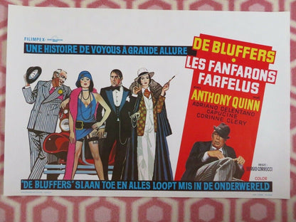 LES FANFARONS FARFELUS/ High Rollers BELGIUM (14"x 21") POSTER ANTHONY QUINN '76 Movie posters
