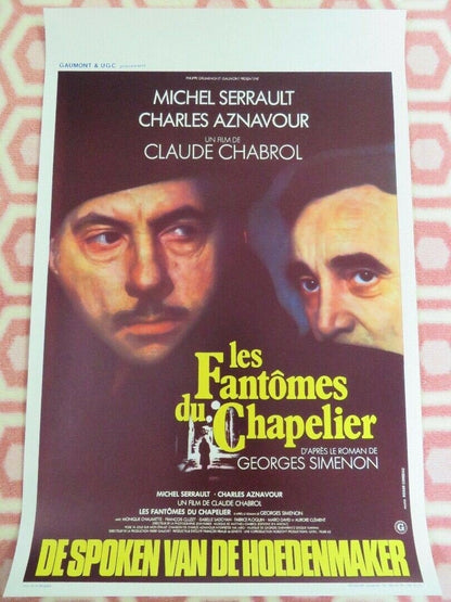 LES FANTOMES DU CHAPELIER / THE HATTER'S GHOST BELGIUM (21.5"x 14.5.")POSTER '82 Movie posters