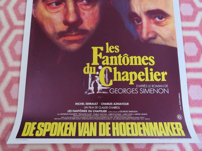 LES FANTOMES DU CHAPELIER / THE HATTER'S GHOST BELGIUM (21.5"x 14.5.")POSTER '82 Movie posters