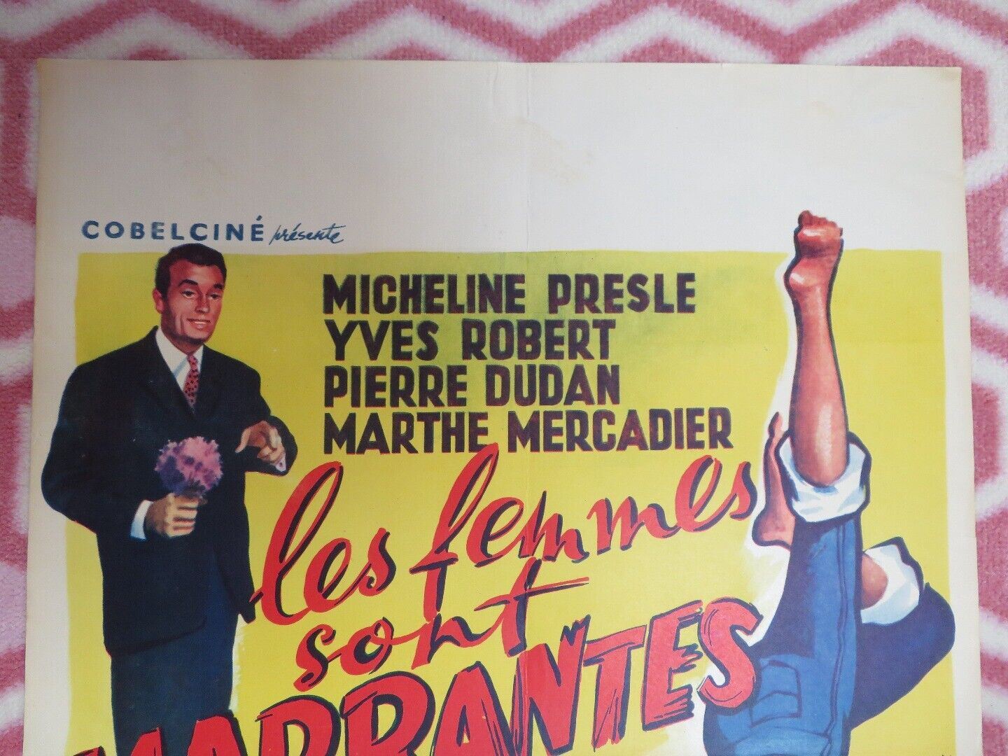 LES FEMMES SONT MARRANTES / Women Are Talkative Funny BELGIUM (21.5"x14) POSTER Movie posters