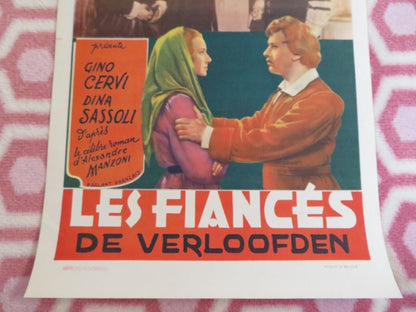 LES FIANCES / The Spirit and the Flesh BELGIUM (15.5"x 11") POSTER GINO CERVI Movie posters