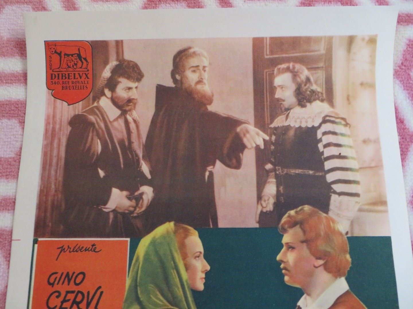 LES FIANCES / The Spirit and the Flesh BELGIUM (15.5"x 11") POSTER GINO CERVI Movie posters