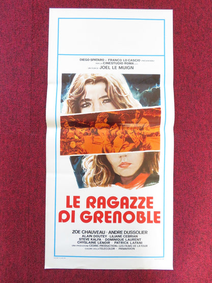 LES FILLES DE GRENOBLE ITALIAN LOCANDINA POSTER ZOE CHAUVEAU DUSSOLIER 1981 Rendezvous Cinema Movie posters