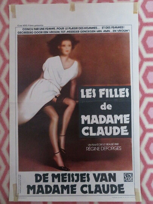 LES FILLES DE MADAME CLAUDE / Gift Girls BELGIUM (21.5"x 14.5") POSTER 1980 - Rendezvous Cinema