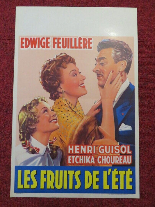 LES FRUITS DE L'ET'E BELGIUM (21.5"x14") POSTER HENRI GUISOL 1955 Movie posters