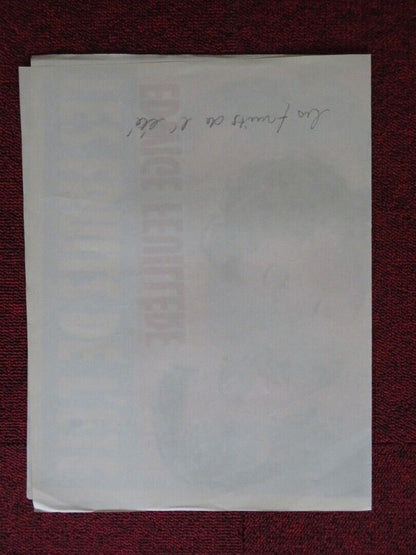 LES FRUITS DE L'ETE / FRUITS OF SUMMER FOLDED BELGIUM (21.5"x 14") POSTER 1955 Movie posters