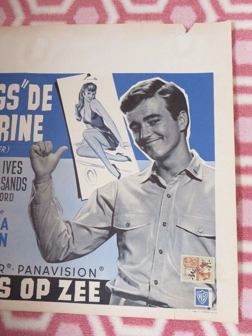 LES GAGS DE LA MARINE/ Ensign Pulver BELGIUM (14"x 20.5") POSTER ROBERT WALKER Movie posters