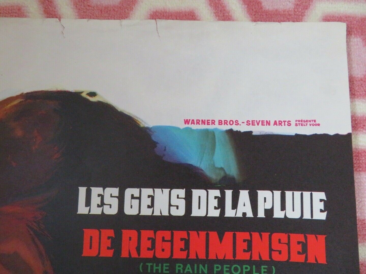 LES GENS DE LA PLUIE/ THE RAIN PEOPLE BELGIUM (16"x 21") POSTER SHIRLEY KNIGHT Movie posters