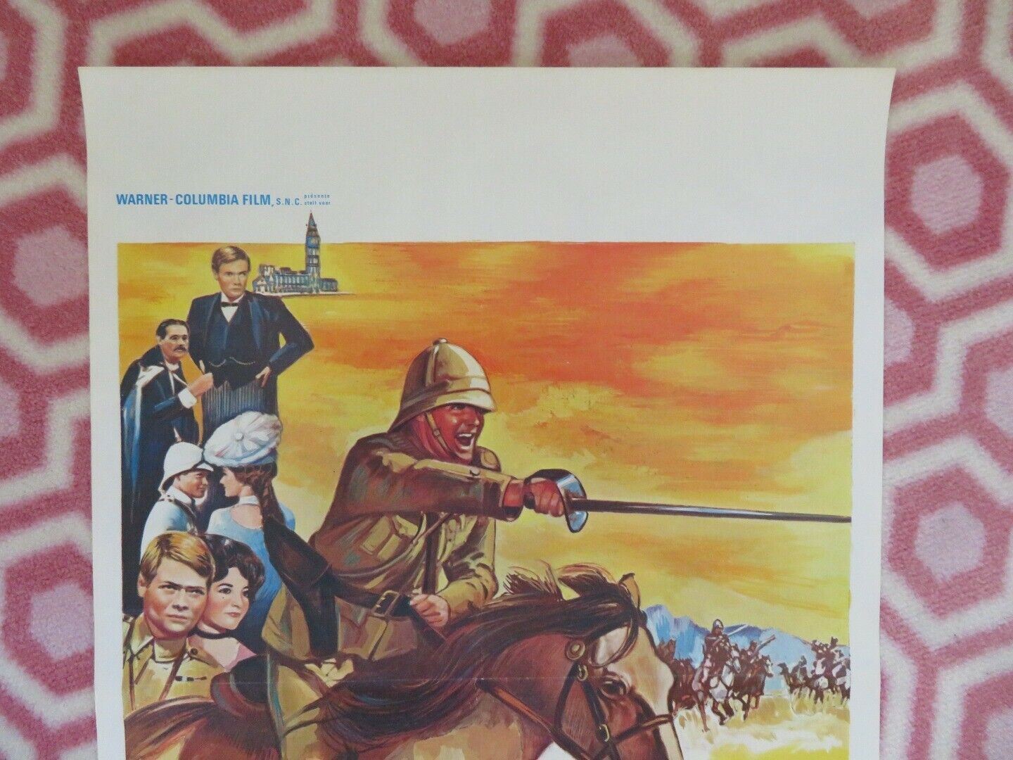 LES GRIFFES DU LION/ Young Winston BELGIUM (21"x14") POSTER ROBERT SHAW 1972 Movie posters