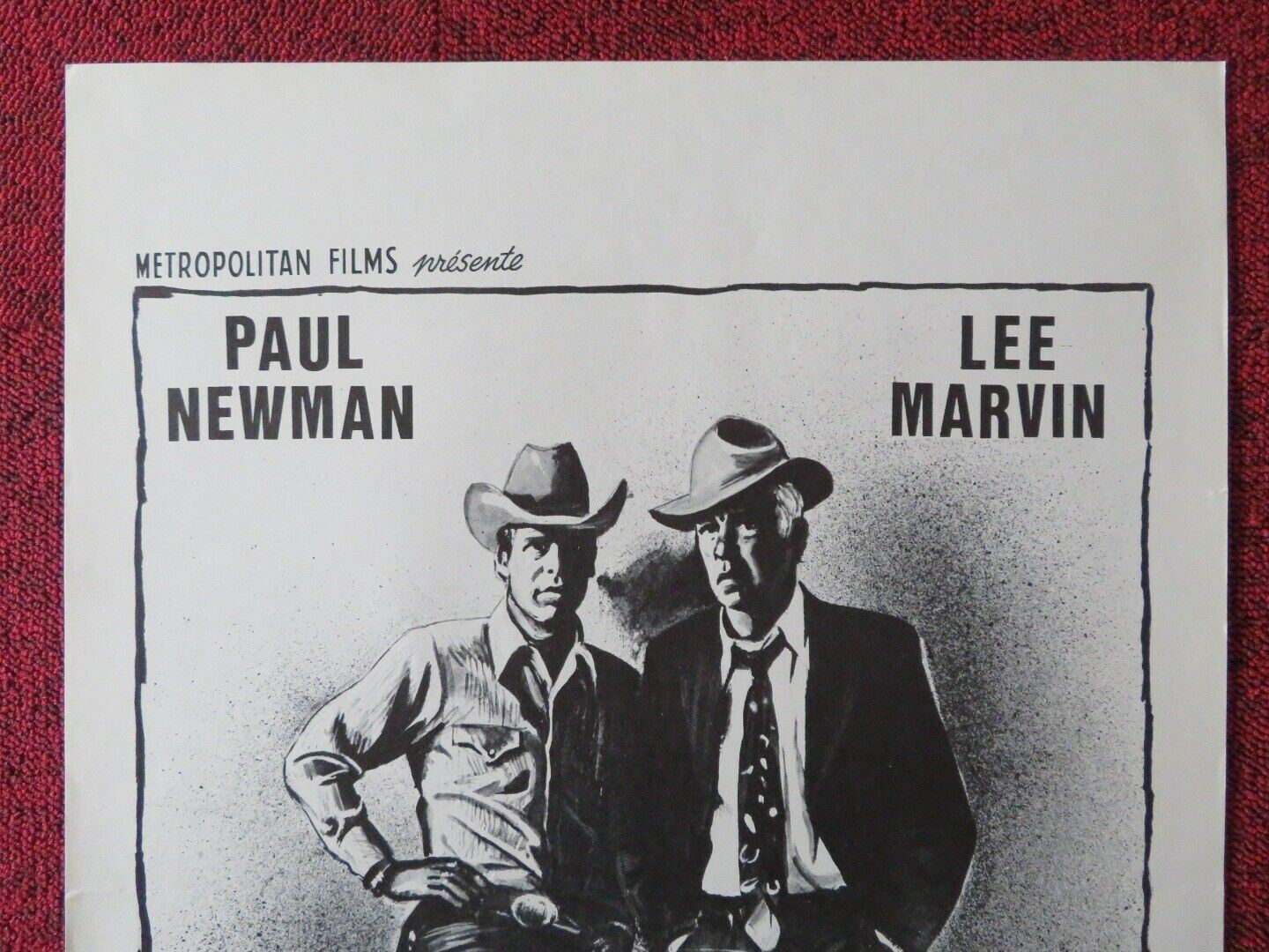 LES INDESIRABLES / POCKET MONEY BELGIUM (21.5"x13.5") POSTER PAUL NEWMAN 1972 Movie posters