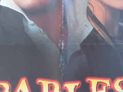 LES MISERABLES UK QUAD ROLLED POSTER LIAM NEESON GEOFFREY RUSH 1998 Rendezvous Cinema Movie posters