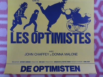 LES OPTIMISTES/ The Optimists of Nine Elms BELGIUM (21"x 13") POSTER 1973 Movie posters