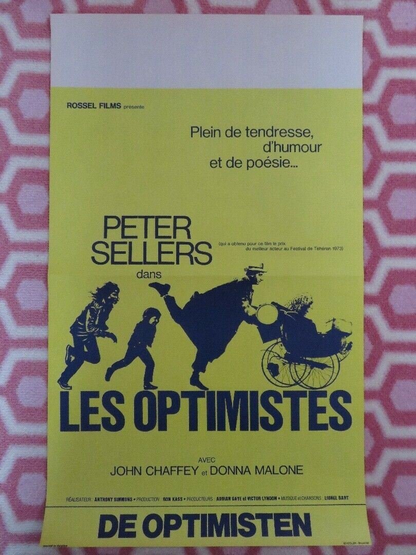 LES OPTIMISTES/ The Optimists of Nine Elms BELGIUM (21"x 13") POSTER 1973 Movie posters