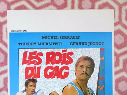 LES ROIS DU GAG BELGIUM (21.5"x14") POSTER MICHEL SERRAULT THIERRY LHERMITTE Movie posters