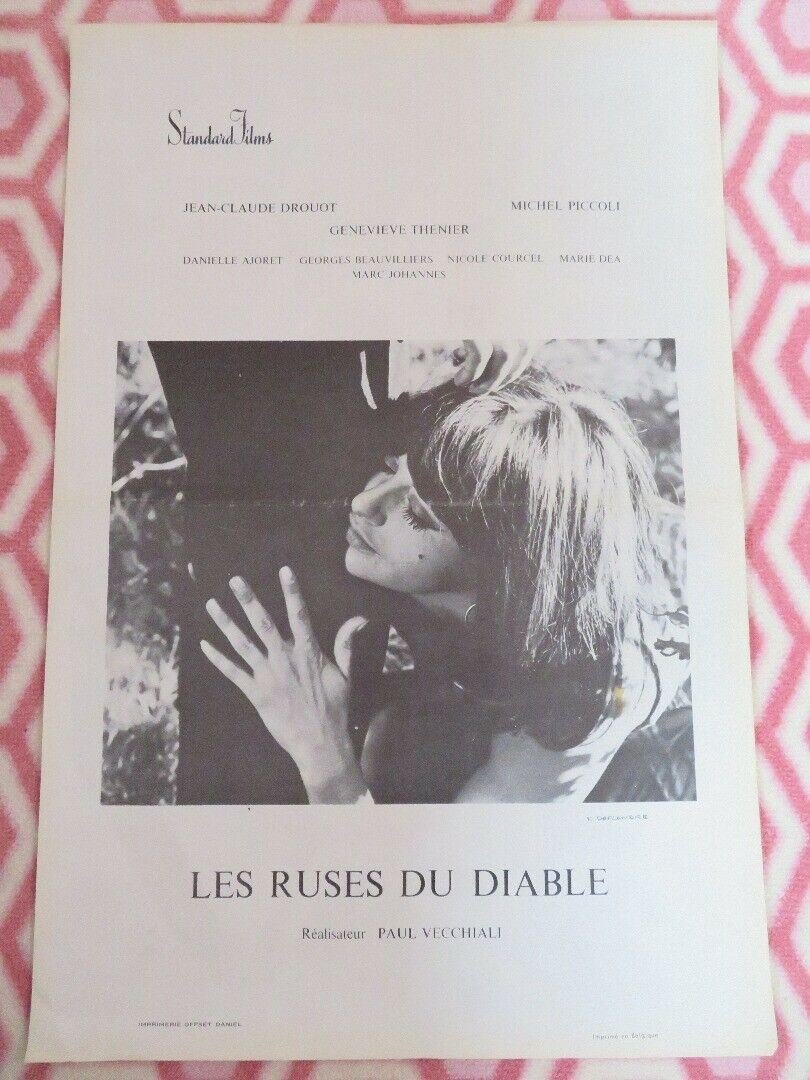 LES RUSES DU DIABLE/ The Devil's Tricks BELGIUM (21.5"x 14.5") POSTER 1966 Movie posters