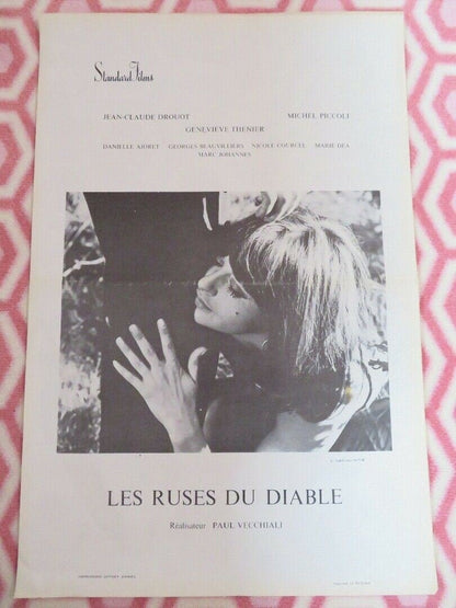 LES RUSES DU DIABLE/ The Devil's Tricks BELGIUM (21.5"x 14.5") POSTER 1966 Movie posters