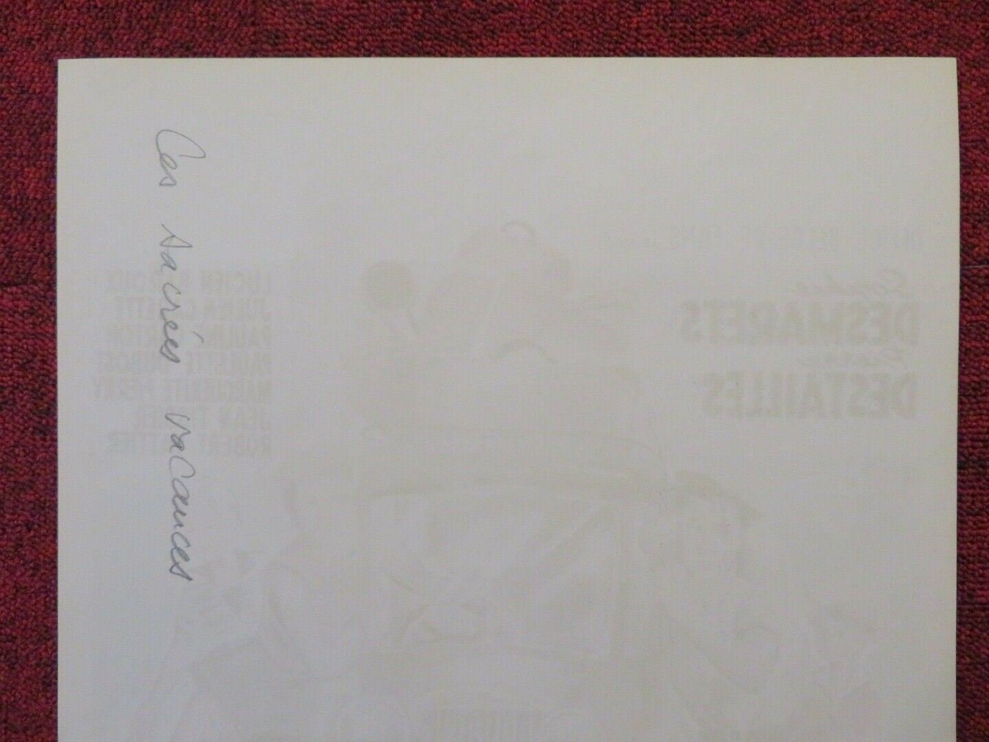 LES SACREES VACANCES BELGIUM (21"x13.5") POSTER PIERRE DESTAILLES 1956 Movie posters