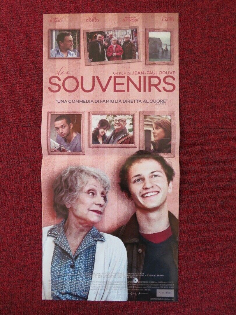 LES SOUVENIRS ITALIAN LOCANDINA (26.5"x12.5") POSTER A LAMY JEAN - PAUL ROUVE 2014 Rendezvous Cinema Movie posters