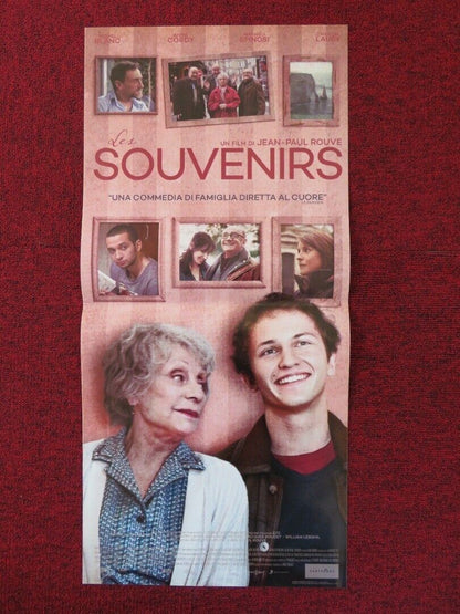 LES SOUVENIRS ITALIAN LOCANDINA (26.5"x12.5") POSTER A LAMY JEAN - PAUL ROUVE 2014 Rendezvous Cinema Movie posters
