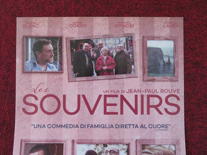 LES SOUVENIRS ITALIAN LOCANDINA (26.5"x12.5") POSTER A LAMY JEAN - PAUL ROUVE 2014 Rendezvous Cinema Movie posters
