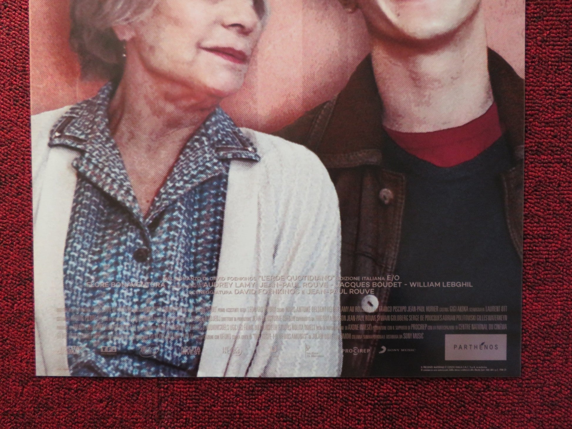 LES SOUVENIRS ITALIAN LOCANDINA POSTER MICHEL BLANC ANNIE CORDY 2014 Rendezvous Cinema Movie posters