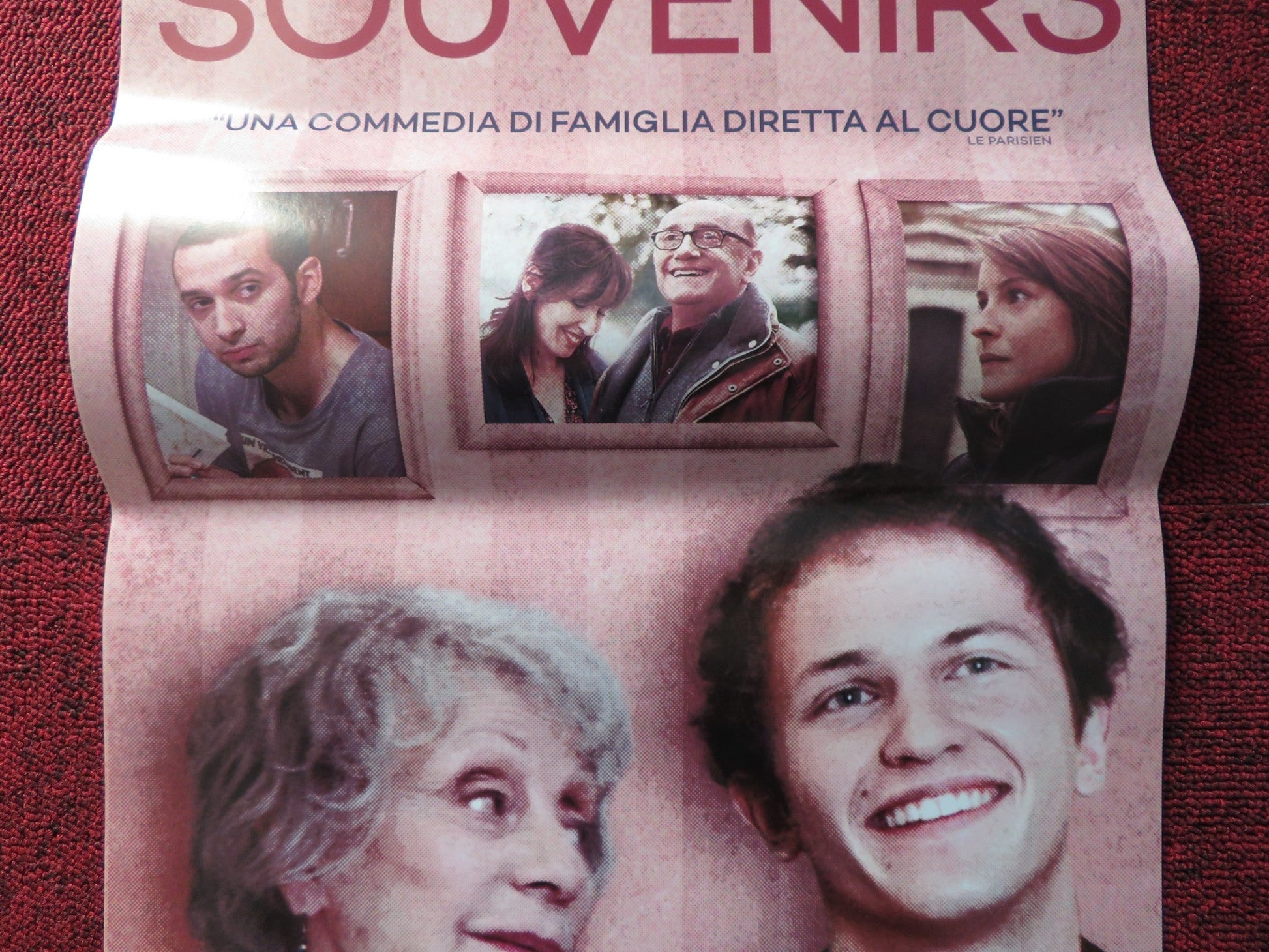 LES SOUVENIRS ITALIAN LOCANDINA POSTER MICHEL BLANC ANNIE CORDY 2014 Rendezvous Cinema Movie posters