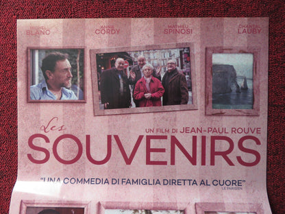 LES SOUVENIRS ITALIAN LOCANDINA POSTER MICHEL BLANC ANNIE CORDY 2014 Rendezvous Cinema Movie posters
