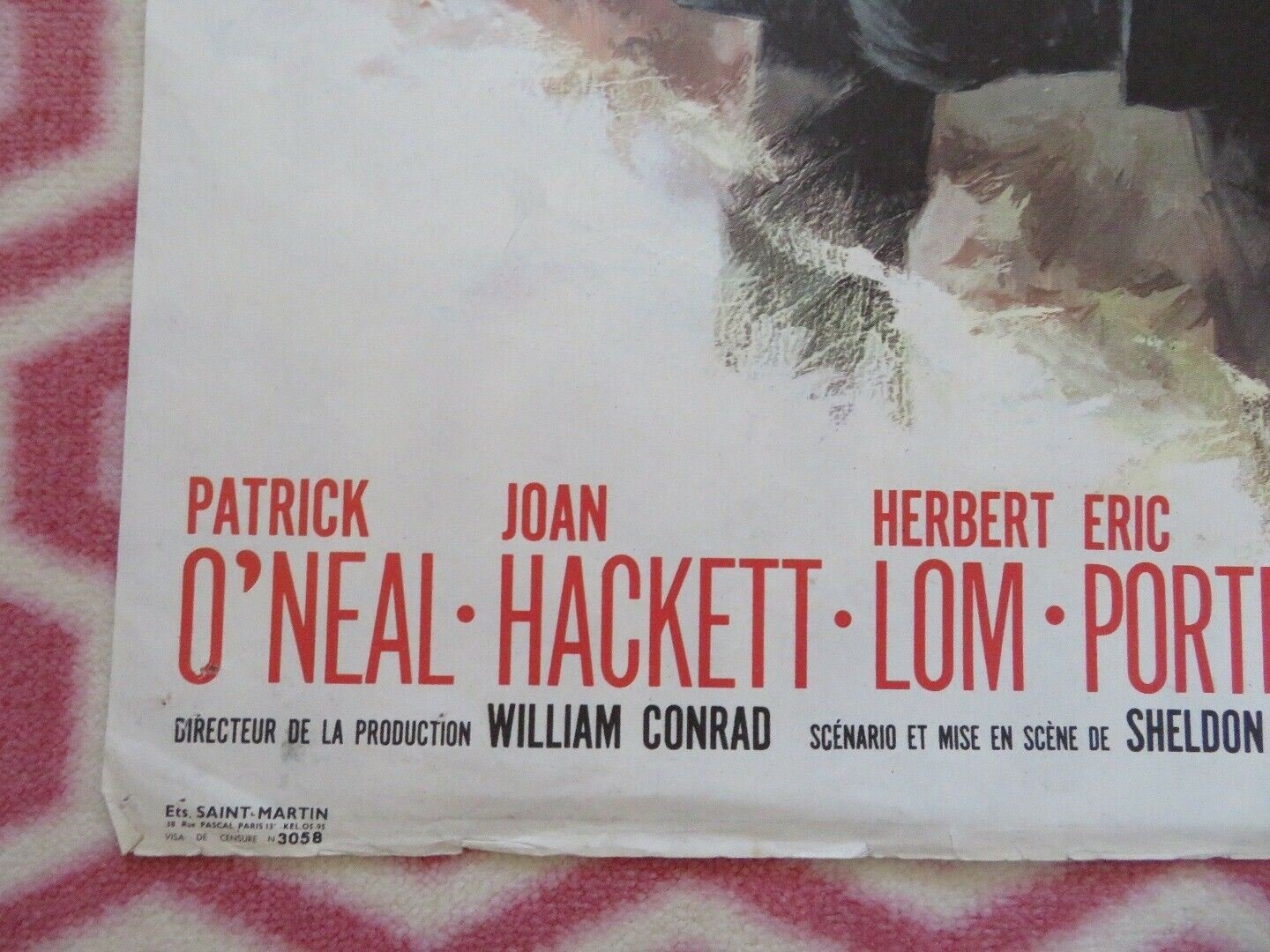 LES TUEURS SONT LACHES / Assignment to Kill FRENCH MOYENNE (30.5"x22.5") POSTER Movie posters