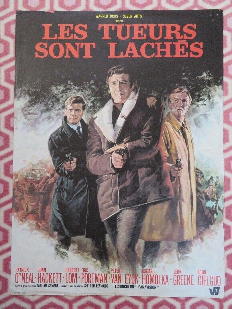 LES TUEURS SONT LACHES / Assignment to Kill FRENCH MOYENNE (30.5"x22.5") POSTER Movie posters