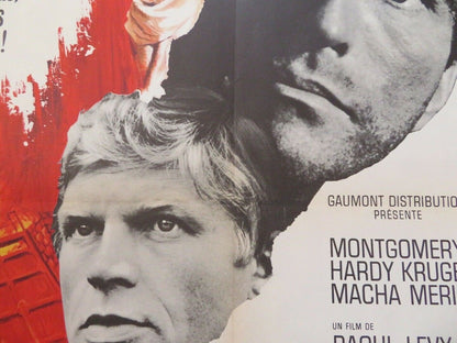 L'ESPION/ The Defector FRENCH MOYENNE (31.5"x 23.5") POSTER MONTGOMERY CLIFT '66 Movie posters