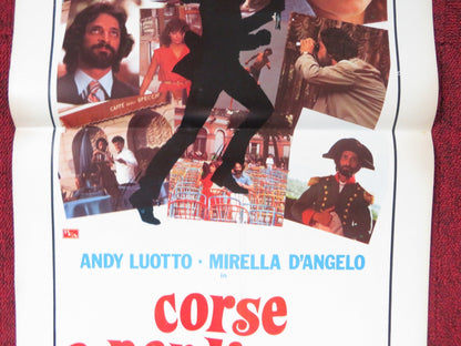 LESSONS FOR THE LOVELORN ITALIAN LOCANDINA POSTER ANDY LUOTTO 1980 Rendezvous Cinema Movie posters