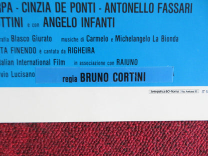 L'ESTATE STA FINENDO ITALIAN LOCANDINA POSTER FIORENZA TESSARI 1987 Rendezvous Cinema Movie posters