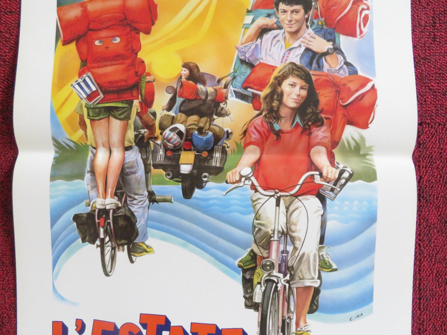 L'ESTATE STA FINENDO ITALIAN LOCANDINA POSTER FIORENZA TESSARI 1987 Rendezvous Cinema Movie posters