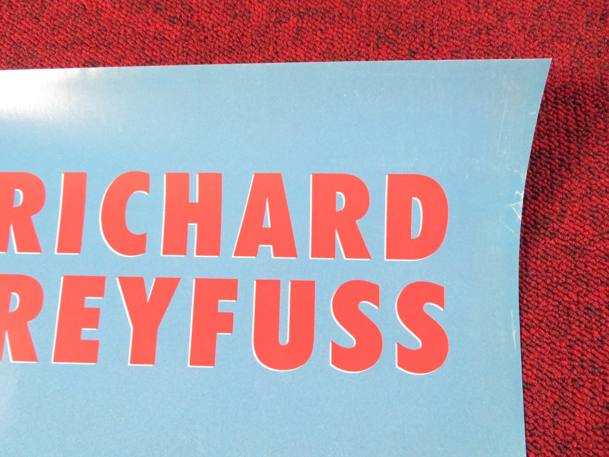 LET IT RIDE FOLDED US ONE SHEET POSTER RICHARD DREYFUSS DAVID JOHANSEN 1989 Rendezvous Cinema Movie posters