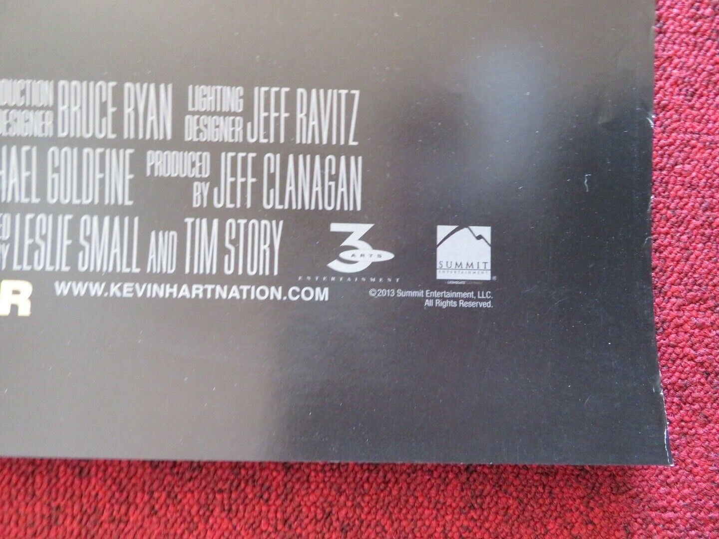 LET ME EXPLAIN US ONE SHEET ROLLED POSTER KEVIN HART HARRY RATCHFORD 2013 Movie posters