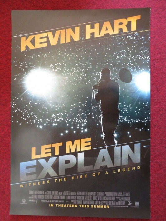LET ME EXPLAIN US ONE SHEET ROLLED POSTER KEVIN HART HARRY RATCHFORD 2013 Movie posters