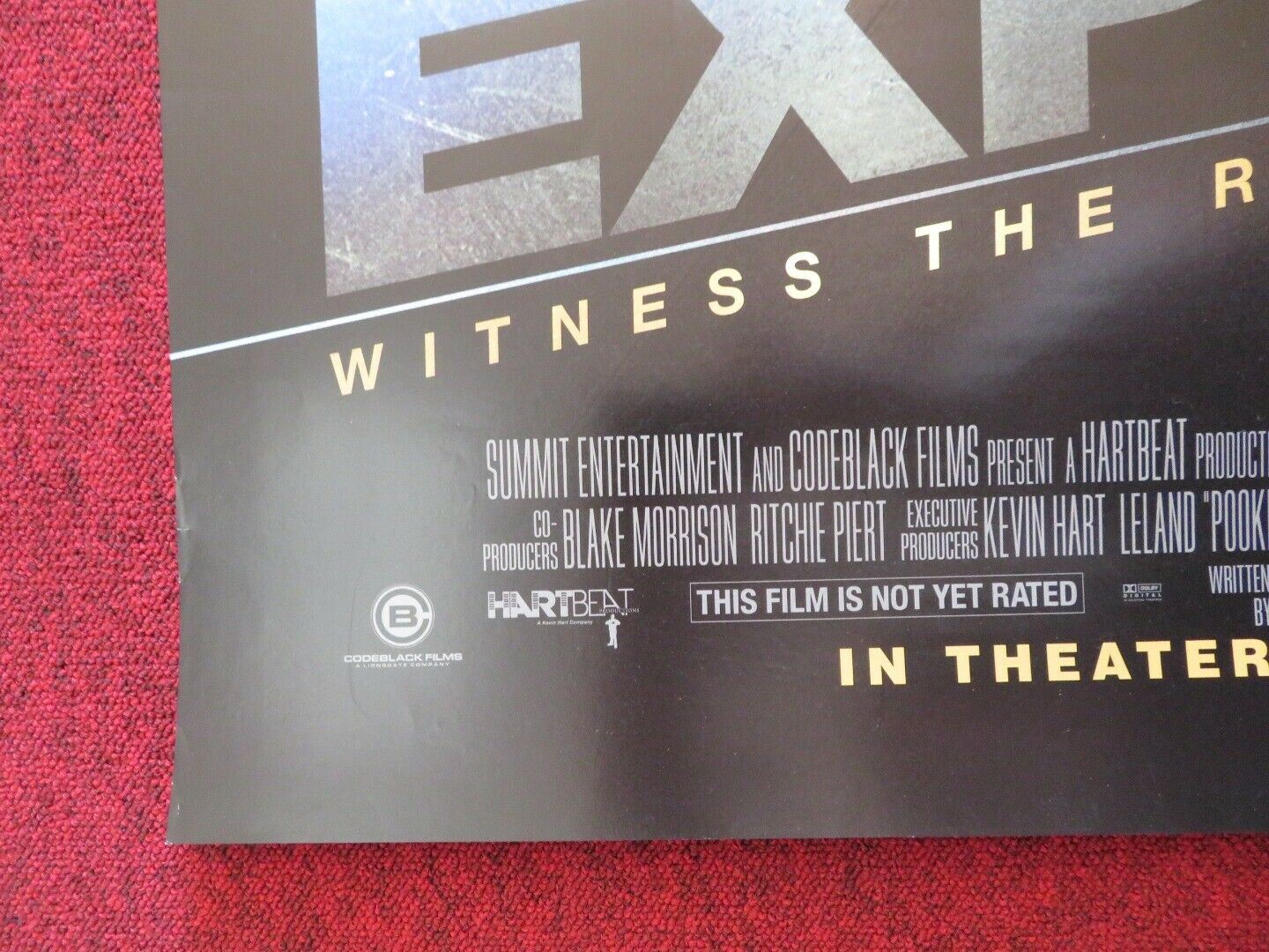 LET ME EXPLAIN US ONE SHEET ROLLED POSTER KEVIN HART HARRY RATCHFORD 2013 Movie posters