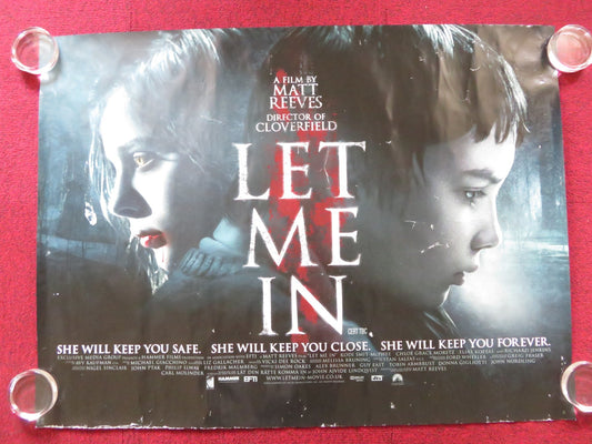 LET ME IN UK QUAD (30"x 40") ROLLED POSTER CHLOE GRACE MORETZ 2010 Rendezvous Cinema Movie posters