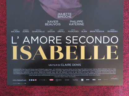 LET THE SUNSHINE IN ITALIAN LOCANDINA POSTER JOSIANE BALASKO SANDRINE DUMAS 2017 Rendezvous Cinema Movie posters