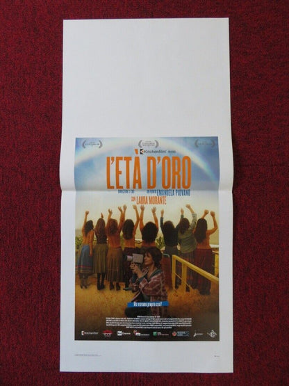 L'ETA D'ORO ITALIAN LOCANDINA (27.5"x13") POSTER LAURA MORANTE 2016 Movie posters