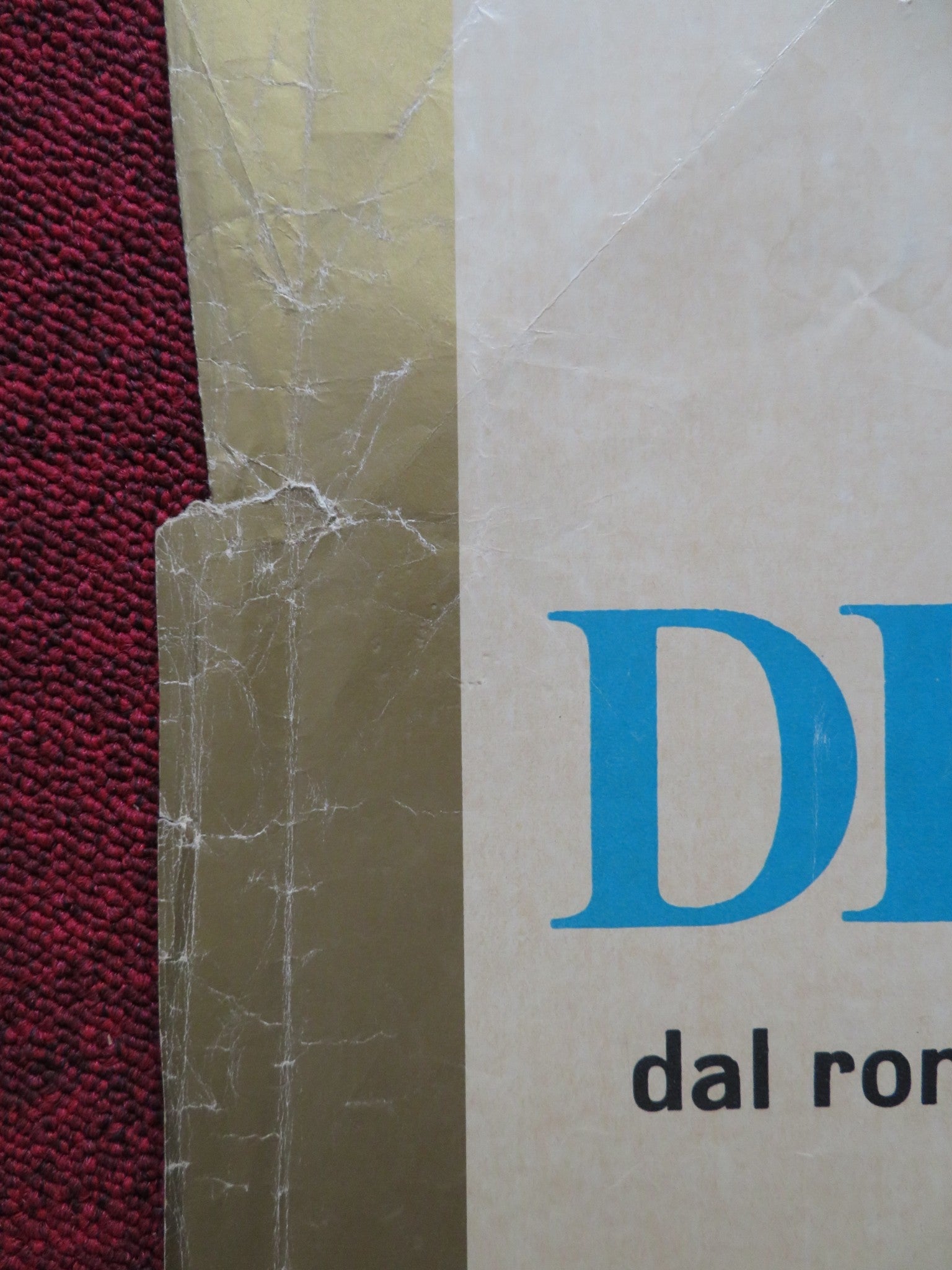 L'ETA EL MALESSERE ITALIAN FOGLIO POSTER HAYDEE POLITOFF JEAN SOREL 1968 Rendezvous Cinema Movie posters