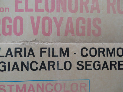 L'ETA EL MALESSERE ITALIAN FOGLIO POSTER HAYDEE POLITOFF JEAN SOREL 1968 Rendezvous Cinema Movie posters