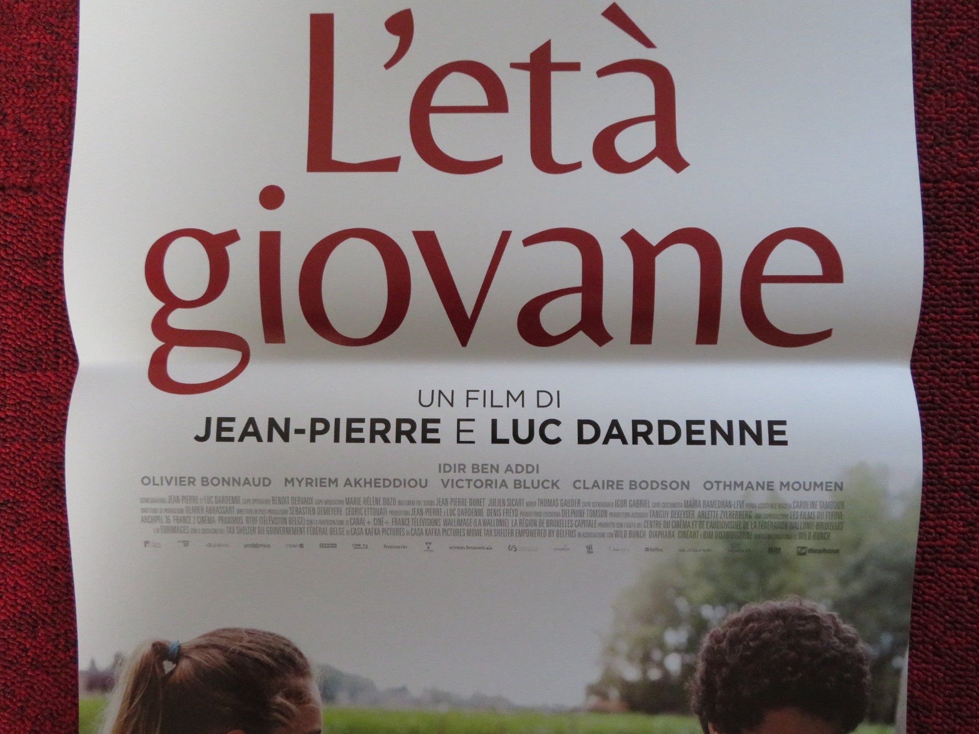 L'ETA GIOVANE ITALIAN LOCANDINA POSTER IDIR BEN ADDI OLIVIER BONNAUD 2019 Rendezvous Cinema Movie posters