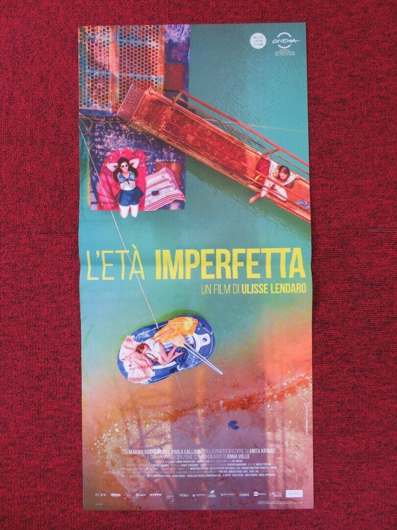 LETA IMPERFETTA ITALIAN LOCANDINA (26.5"x12.5") POSTER PAOLA CALLIARI 2017 Rendezvous Cinema Movie posters