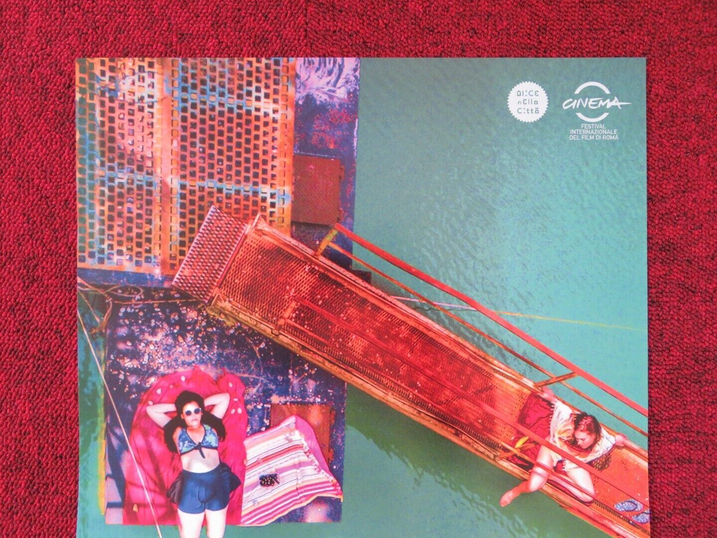 LETA IMPERFETTA ITALIAN LOCANDINA (26.5"x12.5") POSTER PAOLA CALLIARI 2017 Rendezvous Cinema Movie posters