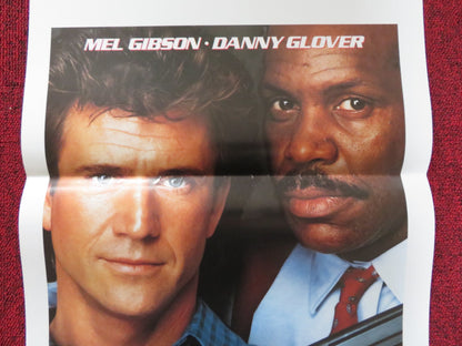 LETHAL WEAPON 2 ITALIAN LOCANDINA POSTER MEL GIBSON DANNY GLOVER 1989 Rendezvous Cinema Movie posters