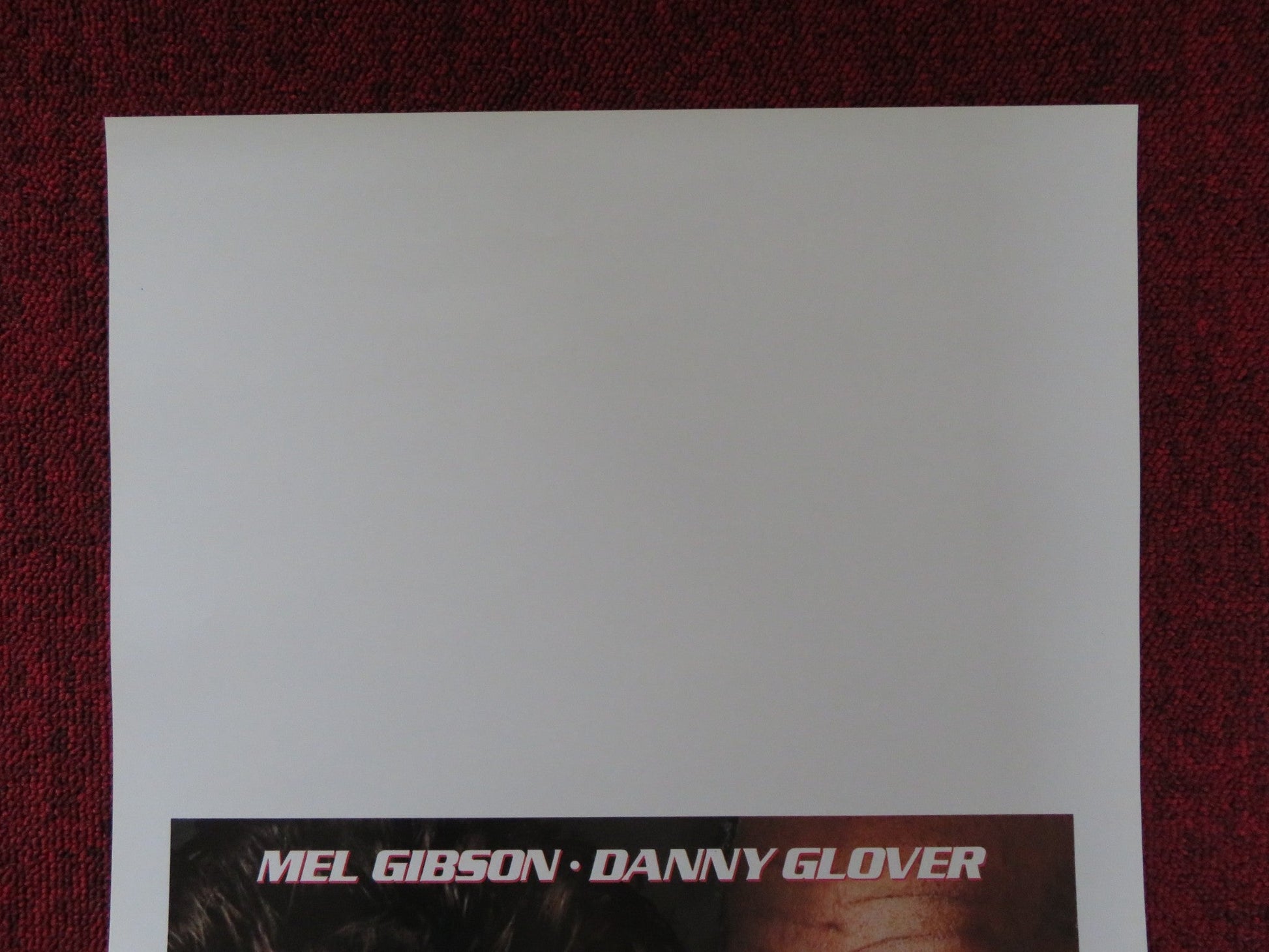 LETHAL WEAPON 2 ITALIAN LOCANDINA POSTER MEL GIBSON DANNY GLOVER 1989 Rendezvous Cinema Movie posters