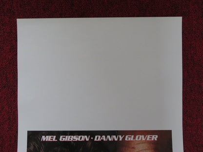 LETHAL WEAPON 2 ITALIAN LOCANDINA POSTER MEL GIBSON DANNY GLOVER 1989 Rendezvous Cinema Movie posters