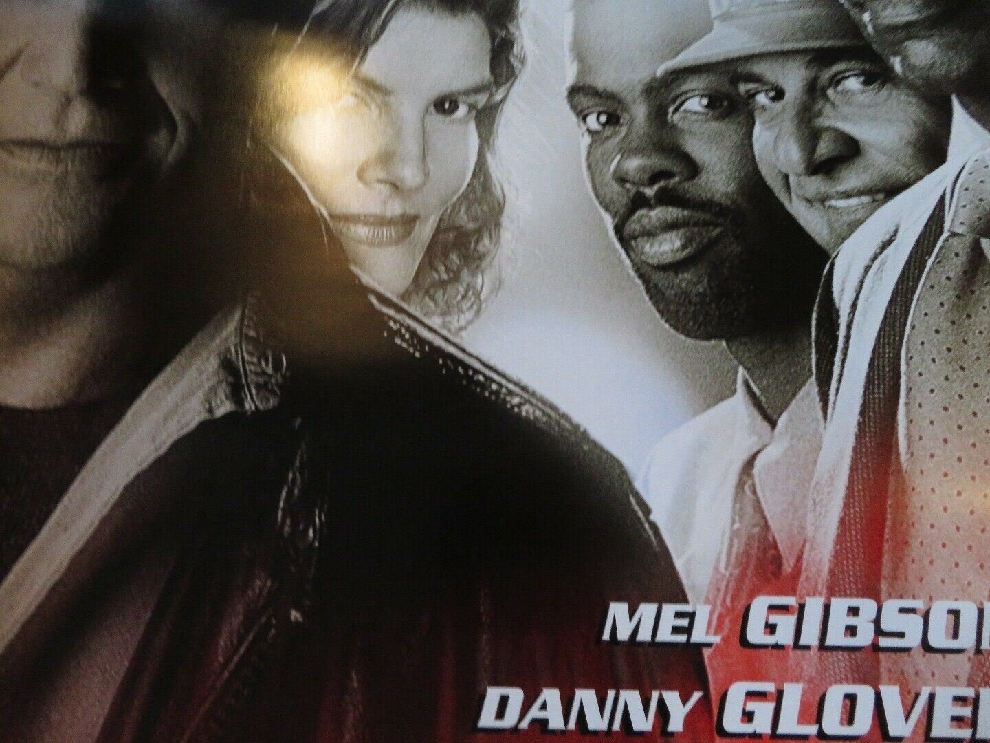 LETHAL WEAPON 4 US ONE SHEET ROLLED POSTER MEL GIBSON DANNY GLOVER Movie posters